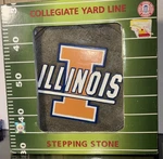 Illinois Collegiate Yard Line Stepping Stone 12" Round. Fixed Price $38.25.