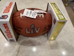 Wilson The Duke Super Bowl Lv Official Nfl Game Football New In Box. Fixed Price $150.00.