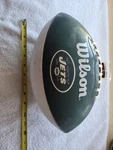 Wilson New York Jets Football WTF1535 JBV48 With Autographs Of Unknown Players. Fixed Price $17.50.