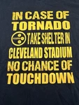 Pittsburgh Cleveland Stadium Football Nfl Funny Size Black Tshirt Tee 4XL. Fixed Price $15.37.