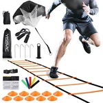 Yissvic Agility Ladder 20 Feet 12 Adjustable Rungs Speed Training. Fixed Price $38.12.