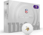 Wilson Duo Soft Nfl Football Golf (12 Balls) White Minnesota Vikings. Fixed Price $39.95.