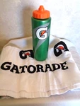Gatorade Towel & Tumbler Set (#6158).. Fixed Price $25.99.