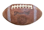 Vtg Spalding J5Y Official Youth Leather Football 1950S Triple Lined Laces. Fixed Price $39.96.