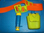 Vintage 1980 Fisher-price Canteen, Telescope, And Carry Belt Adventure Set!. Fixed Price $14.99.