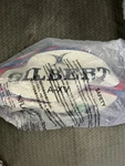 New Gilbert A-xv Rugby Ball, Size 3, 9.5-10 Psi, Red, Blue & White. Fixed Price $30.00.