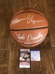 Clyde Drexler Hakeem Olajuwon Hand Signed Nba Official Game Ball Psa Jsa Rockets. Fixed Price $750.00.