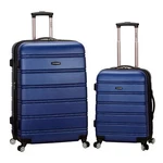 Luggage Expandable Abs Spinner Set Rockland Melbourne 2-PIECE Blue. Fixed Price $162.56.