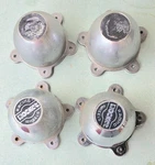 Vintage American Racing Torq Thrust Style 5 Spoke Slots Center Caps. Fixed Price $20.00.