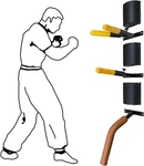 Wing Chun Training Dummy Wall Mounted Portable Martial Arts 3 Models. Fixed Price $209.02.