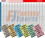 2025 Fantasy Football Draft Board - 500+ Labels Auction & Idp Options. Fixed Price $90.99.