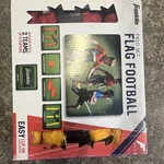 Flag Football Kit 8 Player: 2 Teams Of 4 Easy Clip On Bag Franklin *new*. Fixed Price $18.00.