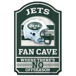 York Jets (1) Official Nfl 11X17 No Offseason Fan Cave Wood Sign New!. Fixed Price $29.90.
