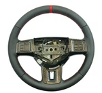 Dodge Journey Grand Caravan Fiat Freemont New Leather Steering Wheel Carbon Red. Fixed Price $520.00.