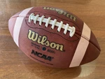 Wilson Ncaa 1005 Authentic Full Size Nfhs / Leather Football Blemished New. Fixed Price $84.99.