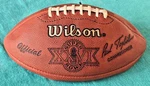 Super Bowl Xxvi (26) - Official Wilson Game Football Nfl Redskins Vs Bills. Fixed Price $79.95.
