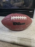 Wilson Junior Mvp Nfl Football Tackified Used, Holds Air. Fixed Price $7.00.
