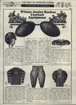 1934 Paper Ad Wilson Junior Rockne Football Sweater Pants Jersey Valve. Fixed Price $19.99.
