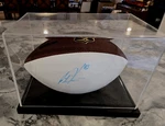 Wilson "the Duke" Signed Nfl Football; Ny Giants Amani Toomer #81 W/acrylic Case. Fixed Price $129.99.