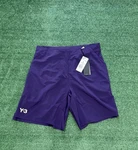 Y-3 Ergo Shorts Purple Tennis Quick Dry Moisture Wicking Adidas JN2996 Men Large. Fixed Price $49.99.