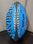 Wilson Nemesis Football WTF1577 Black & Blue Weather Junior Size. Fixed Price $19.67.