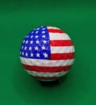 United States American Flag Stars And Stripes Logo Golf Ball. Fixed Price $9.95.