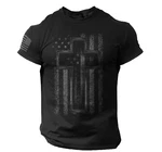 Christian Cross T-shirt American Flag Design, Faith-based Patriotic Tee For. Fixed Price $15.90.