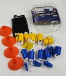 Champro Flag Football And Cone Game Set - 10 Belts, 4 Marker Discs & Carry Bag. Fixed Price $10.00.