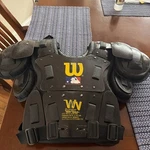 Wilson West Vest WTA3210 Baseball Umpire Chest Protector. Fixed Price $125.00.
