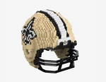 Foco Brxlz Nfl Licensed New Orleans Saints 3-D Puzzle Helmet, 1PC Face Mask. Fixed Price $33.99.