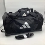 Adidas Team Issue Ii Medium Duffel Bag Black Travel Gym Sports Carry On Nwt. Fixed Price $34.95.