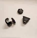 Full Set Unbranded Under Armour Style Football Helmet Visor Clips Quick-release. Fixed Price $6.99.