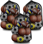 Brotou Extra Large Sports Mesh, Basketball Bags Team Balls. Fixed Price $26.99.