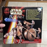 Star Wars Episode 1 Ammo Wagon And Falumpaset With Launching Energy Ball. Fixed Price $45.00.