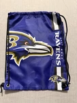 Baltimore Ravens Drawstring Backpack Gym Sack Nfl Team Cinch Bag Purple. Fixed Price $18.99.