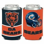 Chicago Bears (1) Official Nfl Beer Can Coolie Koozie Holder 2-SIDED Huggie. Fixed Price $9.99.