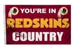 Washington Redskins 3X5 Country Design Flag New Banner Fan Wall House. Fixed Price $34.00.