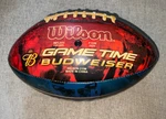 Wilson Game Time Football Budweiser Light 2004 See Pics (some Yellowing). Fixed Price $23.99.