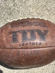 Wilson Tdy Football F1300 Youth Size Leather Made Usa *needs Bladder* No Air. Fixed Price $29.99.