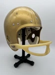Vintage Used Wilson F2034 Gold Notre Dame Style Football Game Helmet 6 7/8-7. Fixed Price $229.99.