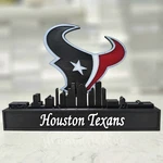 Houston Texans Skyline Display Nfl Football Fan Desk Decor 3D Printed Gift. Fixed Price $29.99.