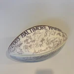 2003 Baltimore Ravens Team Signed Wilson Nfl Football Jsa Coa #4. Fixed Price $169.00.