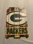 Green Bay Packers Nfl 17" X 11" Wood Decorative Indoor Sign Wincraft Brand New. Fixed Price $28.00.