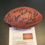 1986 New York Giants Super Bowl Champs Team Signed Wilson Nfl Football Psa Dna. Fixed Price $1495.00.