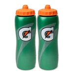 Gatorade 32 Oz Squeeze Water Sports Bottle - Ounces, Darkgreen, Orange. Fixed Price $31.90.