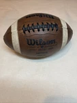 Wilson Gst 1003 Ncaa Nfhs Size Refurbished Used Leather Football Prepped Tacked. Fixed Price $84.95.