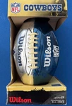 Wilson Dallas Cowboys Official Junior Size Composite Leather Team Logo Football. Fixed Price $29.95.