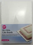 Wilton Cake Boards 10" X 14" Rectangle White 6/PKG 2104-554 New Sealed. Fixed Price $9.99.