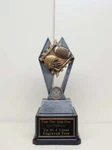 Fantasy Football Trophy Ffl League Champion Armchair Quarterback Winner. Fixed Price $29.99.