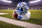 Cowboys Duck Figure With Removable Helmet 3D Printed Tall. Fixed Price $15.20.